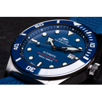 LUGANO DIVER Automatic BLUE | Swiss Made | 1 of 30